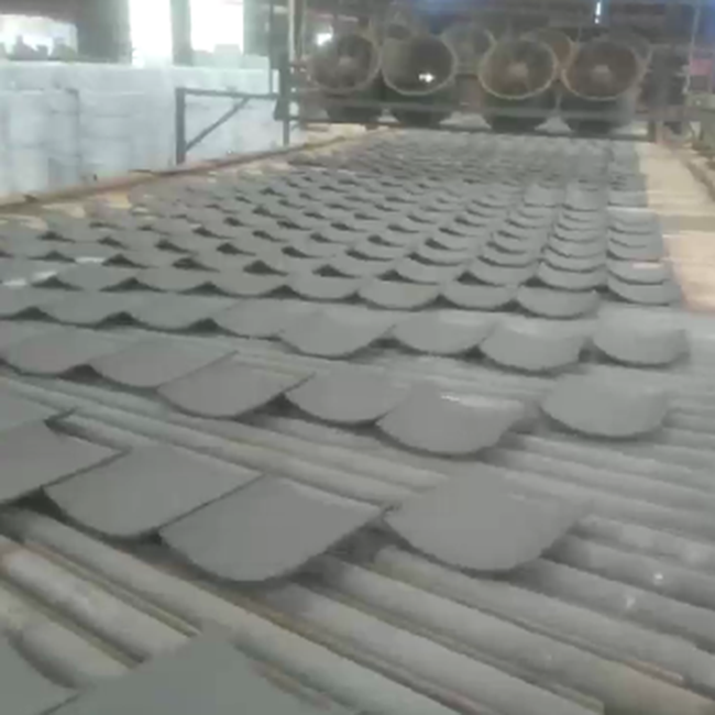 青砖青瓦辊道窑